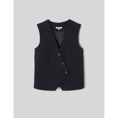 Gilet rayures sans manches BZB