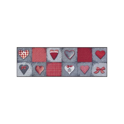 Paillasson tissé motif traditionnel SWEETOME UN AMOUR DE TAPIS