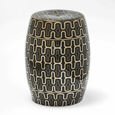 Tabouret en céramique rond, Astell RECOLLECTION