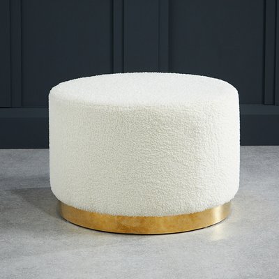 Teddy Boucle Footstool SO'HOME