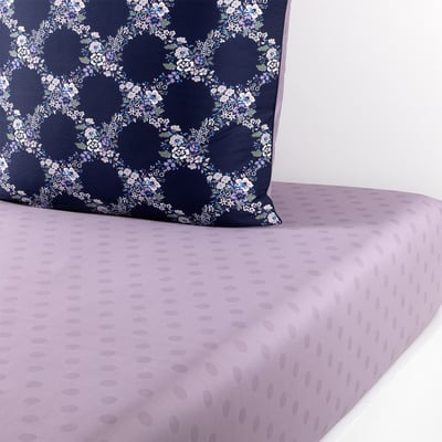 Drap housse en satin, K DOTS KENZO HOME