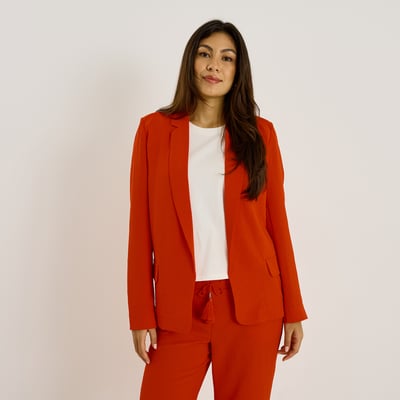 Veste fluide col tailleur GRAIN DE MALICE
