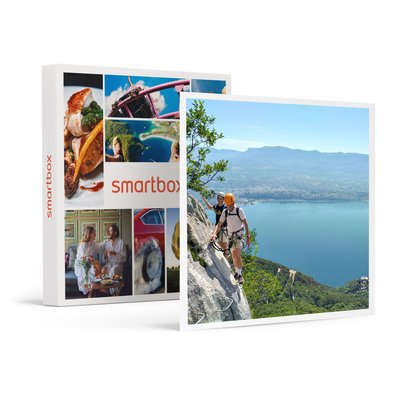 Parcours via ferrata de la Dent du Chat près d'Annecy pour 2 débutants - SMARTBOX - Coffret Cadeau Sport et Aventure SMARTBOX
