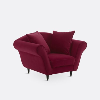 Fauteuil velours, Lipstick SO'HOME