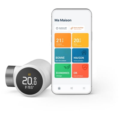 Tête thermostatique connectée X pour radiateur TADO