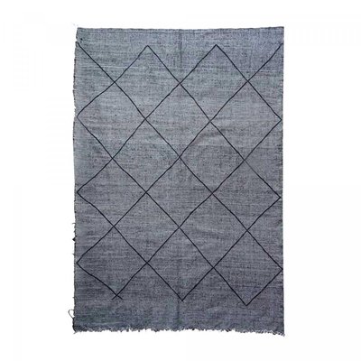 Authentique tapis berbère fait main en coton ORJANE UN AMOUR DE TAPIS