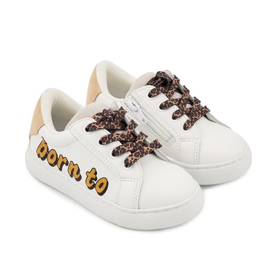 Baskets Enfant En Cuir Mini Simone Born To Be Cute BONS BAISERS