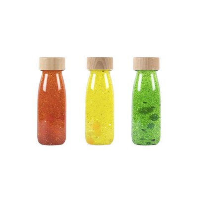 Lot de 3 bouteilles sensorielles PETIT BOUM