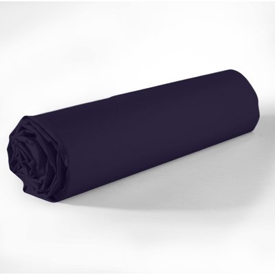 Drap housse 100% coton bonnet 35cm uni BATON ROUGE