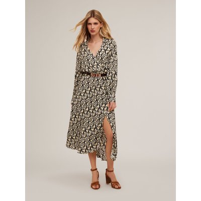 Robe en viscose motif anneaux MOTIVI