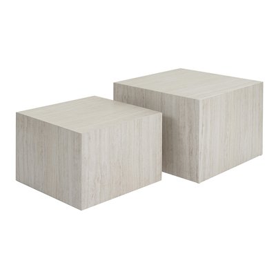 Tables basses gigognes design (lot de 2) CALLA MILIBOO