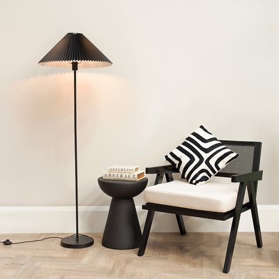 Akira Pleated Shade Floor Lamp SO'HOME