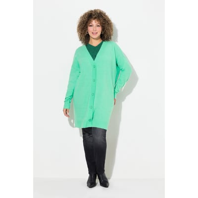 Cardigan col en V et patte de boutonnage ULLA POPKEN