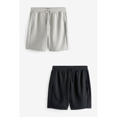 Shorts en jersey à poches zippées, lot de 2 NEXT