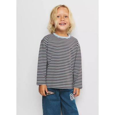 T-shirt coton à rayures MANGO BABY
