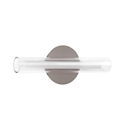 Petite Applique led Design Oslo Nickel Et Verre MILLUMINE