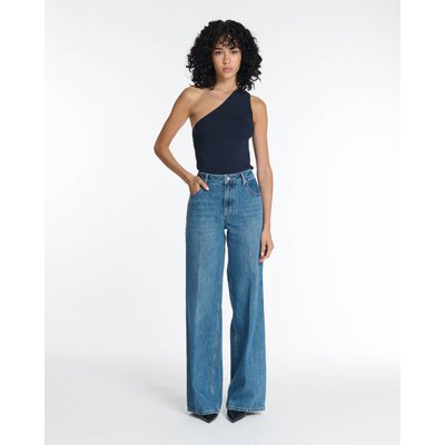 Jeans large taille moyenne long LABDIP