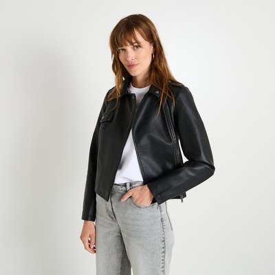 Veste en simili GRAIN DE MALICE