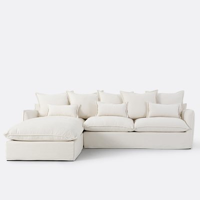 Hoekbank links, mêlee polyester, Odna LA REDOUTE INTERIEURS