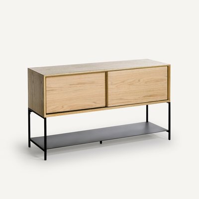 Sideboard Mambo, Eichenfurnier und Stahl AM.PM