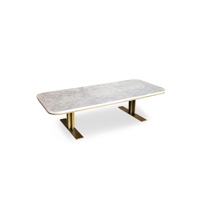 Table basse en marbre CARRERA PRODUIT INTERIEUR BRUT