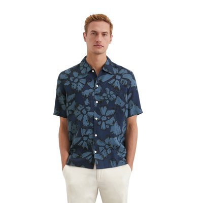 Chemise à manches courtes regular en pur lin MARC O'POLO