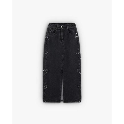 Jupe midi à studs SCALPERS