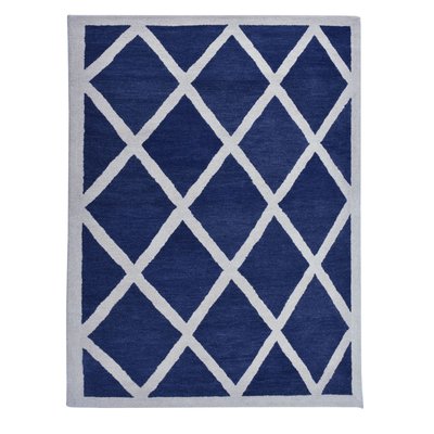 Tapis ROYAL DESIGN,  tufté main, 100% laine naturelle THEKO