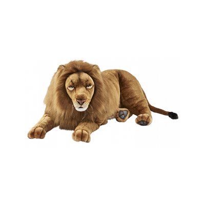 Peluche Geante Lion Couche HANSA