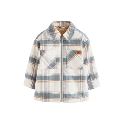 Veste-chemise avec doublure en peau lainée NEXT