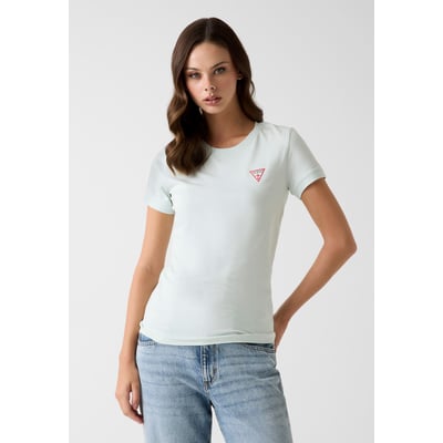 T-Shirt Stretch Avec Logo Triangle GUESS
