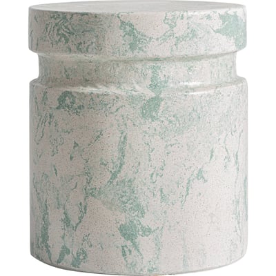 Table d'appoint ronde en terrazzo RECOLLECTION