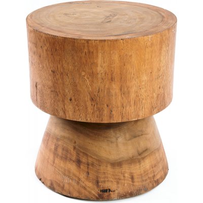 Tabouret Mitcha en bois Suar naturel RECOLLECTION