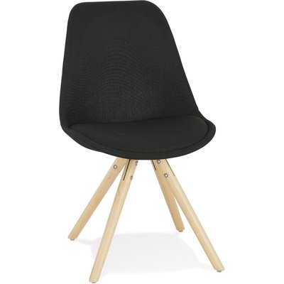Chaise en tissu et bois, Brasa chic KOKOON DESIGN