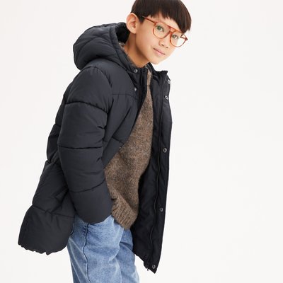 Long Warm Padded Jacket with Hood LA REDOUTE COLLECTIONS
