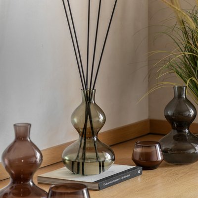 500ml Lime Basil & Mandarin Green Glass Diffuser SO'HOME