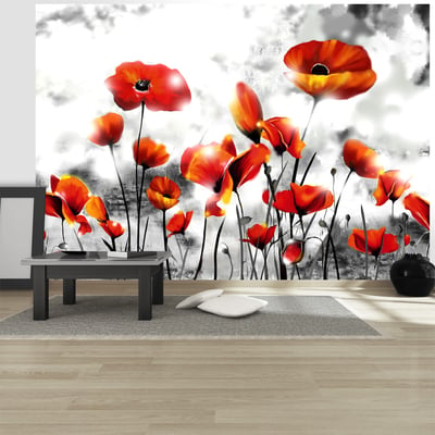 Papier peint intissé panoramique Fleurs Perdition EDEN