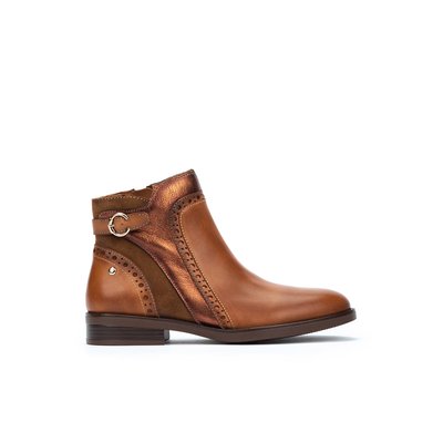 Bottines plates cuir PUERTOLLANO PIKOLINOS