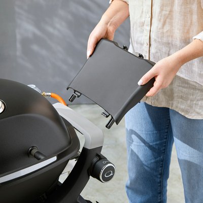 2 tablettes latérales pour barbecue à gaz  Q 1100N WEBER