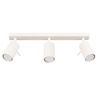 Plafonnier Acier Beige GU10 3 Ring Line EDEN