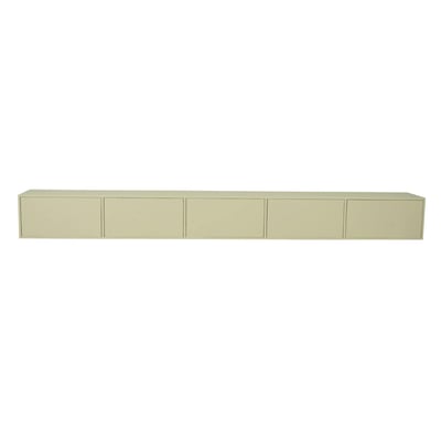 Long meuble TV suspendu 5 portes, 280 cm JUNO PIER IMPORT