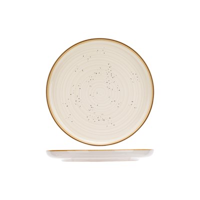 Lot de 6 assiettes plates en grès, BALTIC COSY&TRENDY