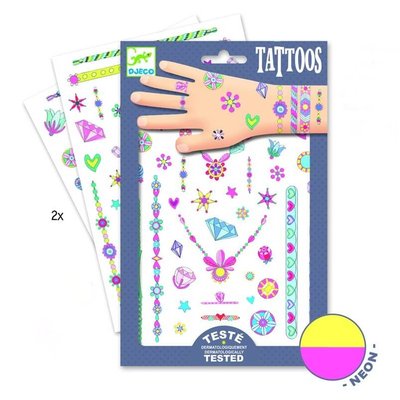 Tatouages enfant Les bijoux de Jenni DJECO