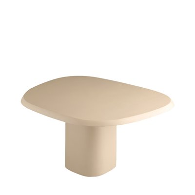 Table basse en aluminium 71x57cm - LECCE DRAWER