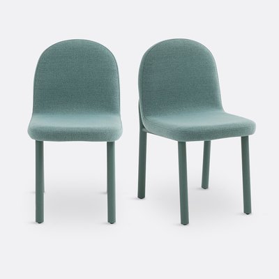 Set van 2 stoelen in getextureerde stof, Polly LA REDOUTE INTERIEURS