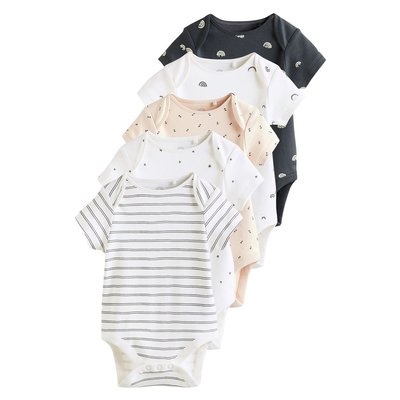 Bodies à manches courtes bébé, lot de 5 NEXT