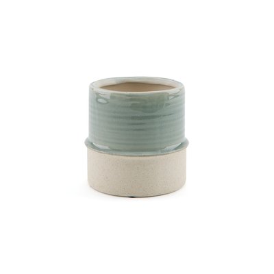 Malino 15cm Diameter Enamelled Ceramic Flower Pot LA REDOUTE INTERIEURS