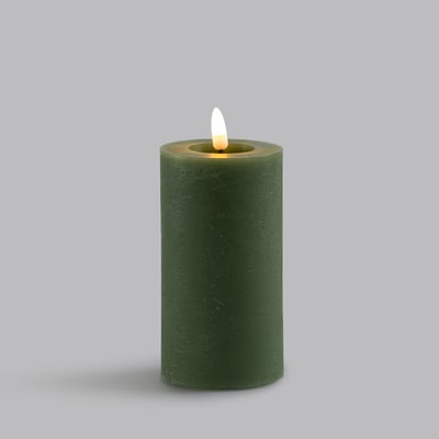 Vela estriada led, Al. 15 cm, Caspar LA REDOUTE INTERIEURS