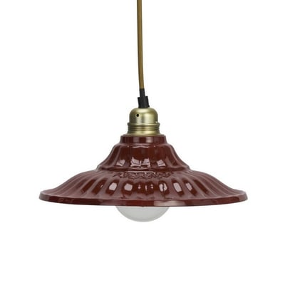 Suspension ronde vintage métal MADAM STOLTZ