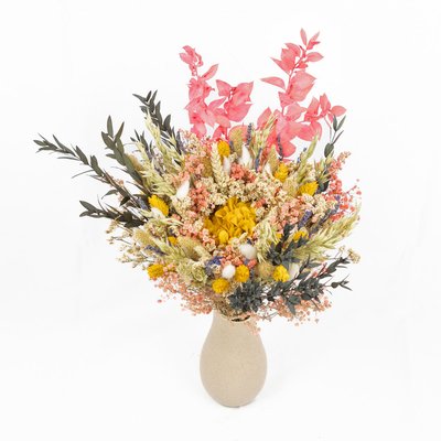 Bouquet de fleurs séchées M MARIE RECONCILIATION VEGETALE